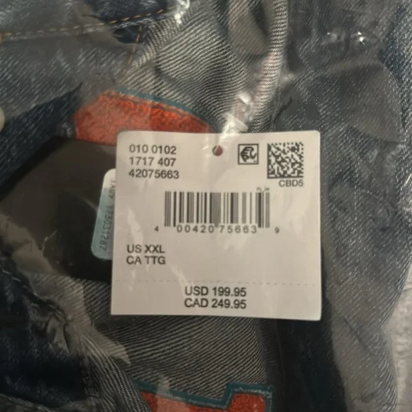 AE NFL Miami Dolphins Denim Jacket - Picture 6 of 7
